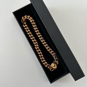 Versace Gold Medusa Chain